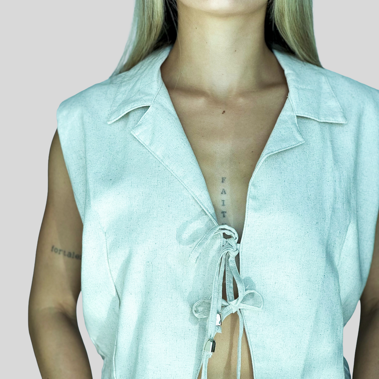 Linen Vest